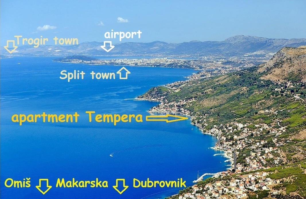 Apartments Tempera By The Beach Split Dış mekan fotoğraf